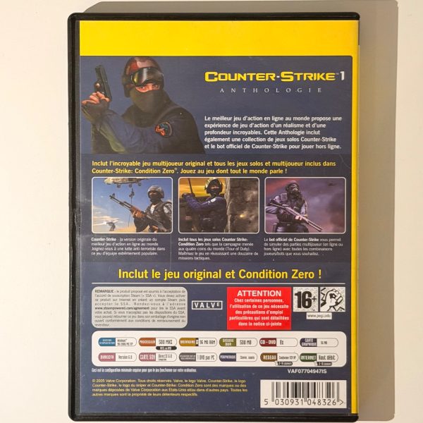 Counter-Strike 1 Anthologie – PC