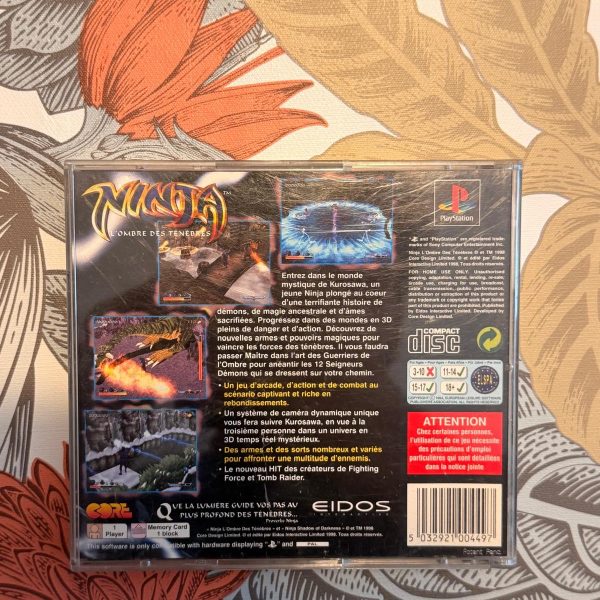 Ninja : L’Ombre des Ténèbres – PS1