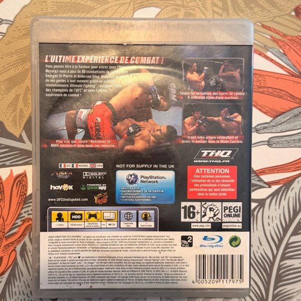 UFC 2009 Undisputed – PS3