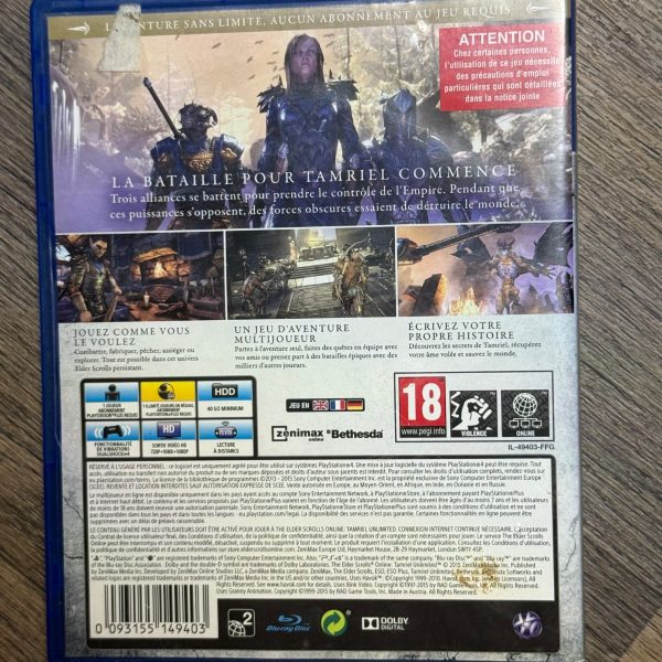 The Elder Scrolls PS4 bon état